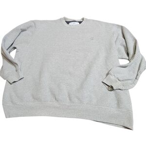 VINTAGE Y2K! CHAMPION Eco Men's Light Gray Crewneck Sweatshirt